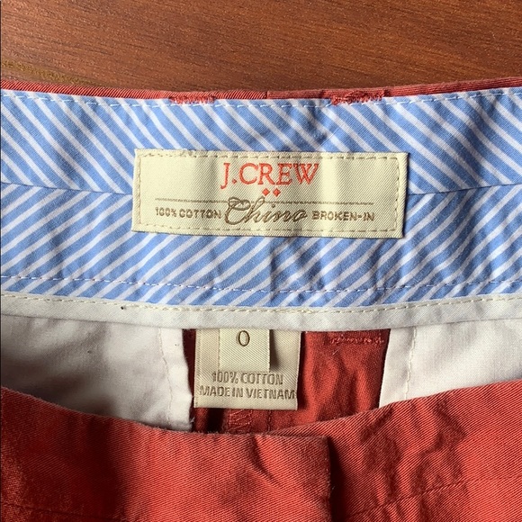 J.Crew Nantucket Red Chino Shorts - Picture 3 of 3